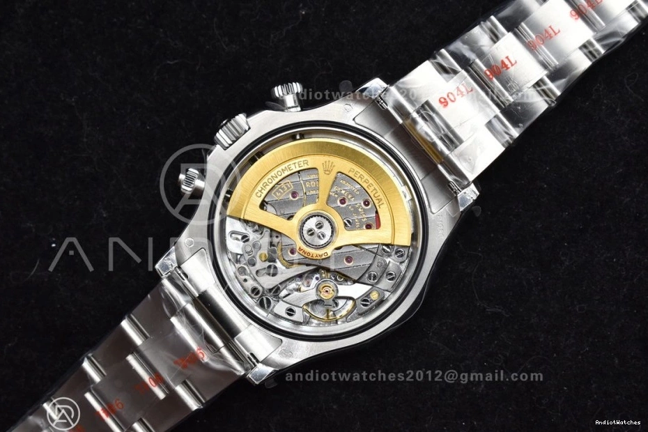 QF Daytona Braclet on 126506 Dial Stick YG V 1:1 Best Edition Breathable Ice Marker SS 791 SH4131 Blue 0814